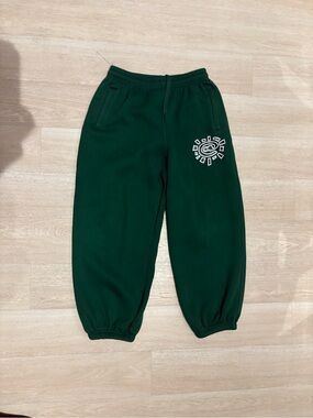 Always do what you should do Forest Green Men's Graphic Joggers